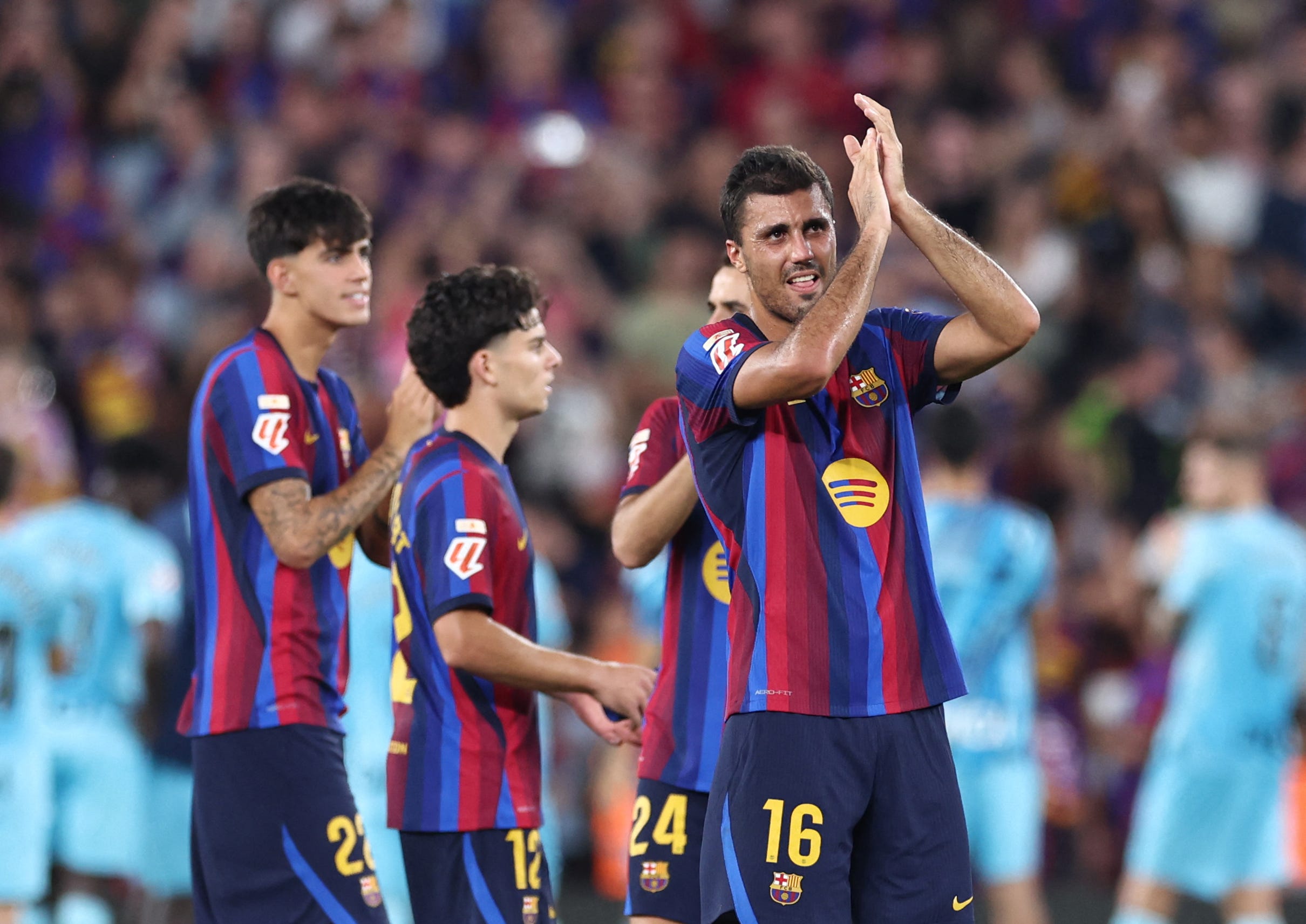 FC Barcelona lineup vs Rayo Vallecano: Will Rodri start?