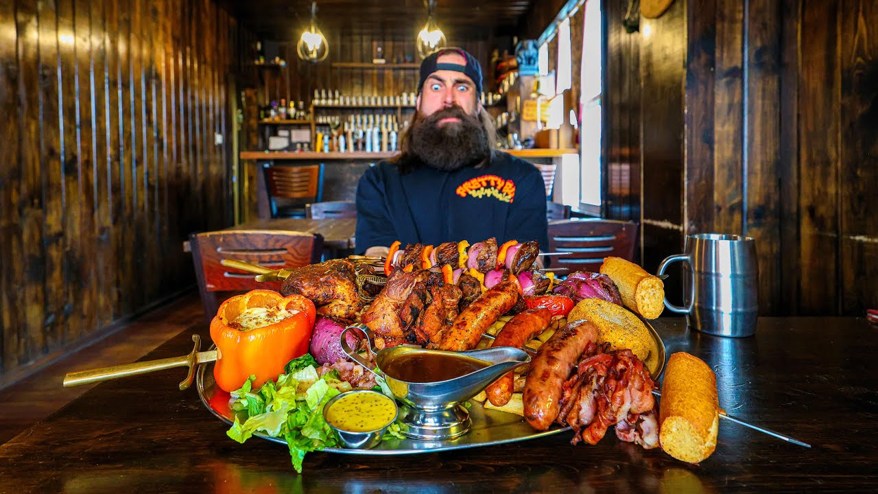 This huge medieval banquet challenge has never been beaten solo ...