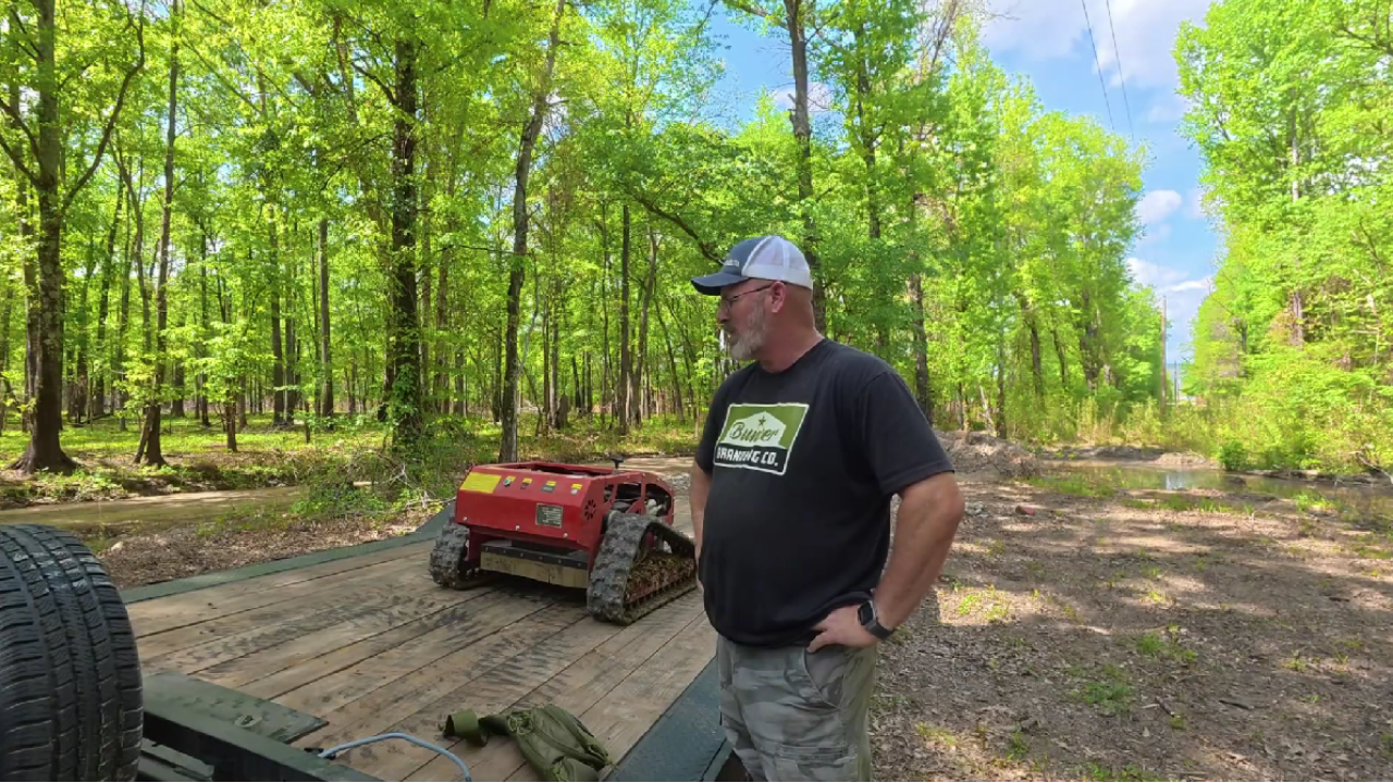 This remote controlled mower would not stop working
