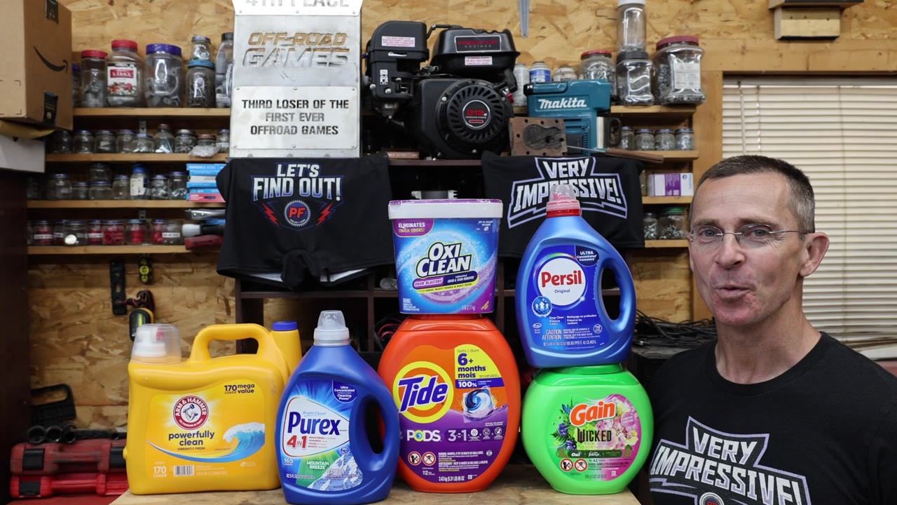 Testing 13 laundry detergents on tough stains - This one is the best