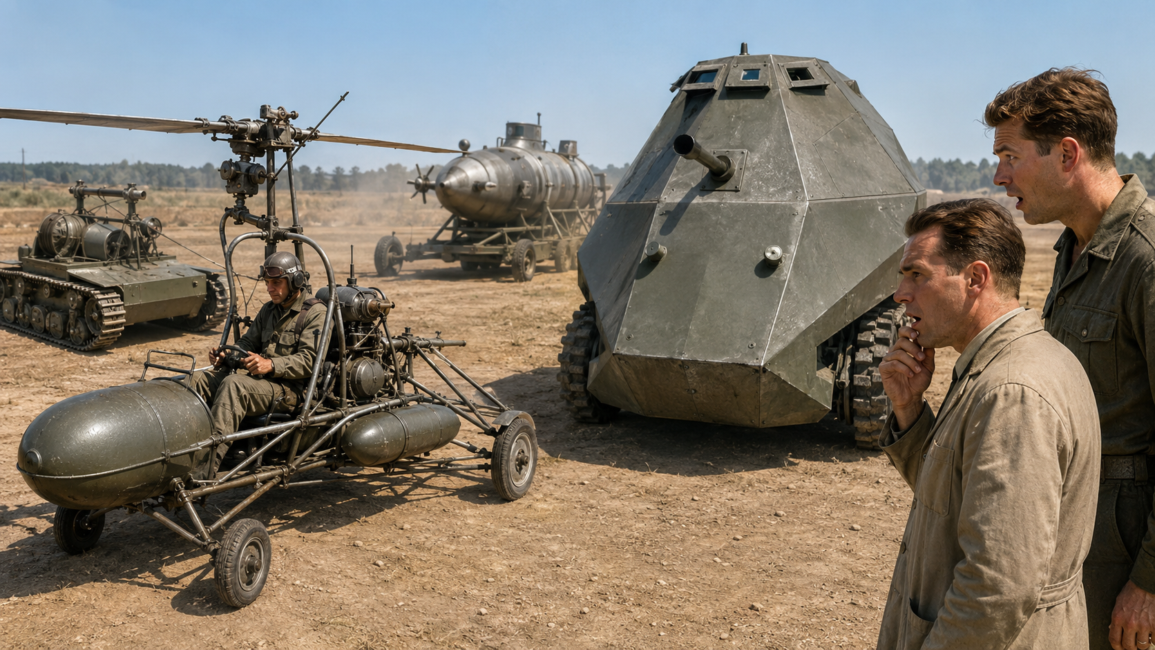 5 crazy inventions of war