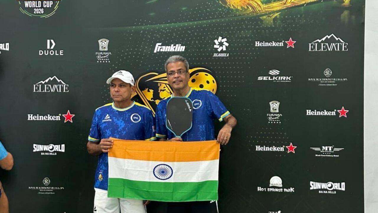 Pickleball World Cup 2026: Ajeet Bhardwaj-Vasudevan Kothandaraman claim ...