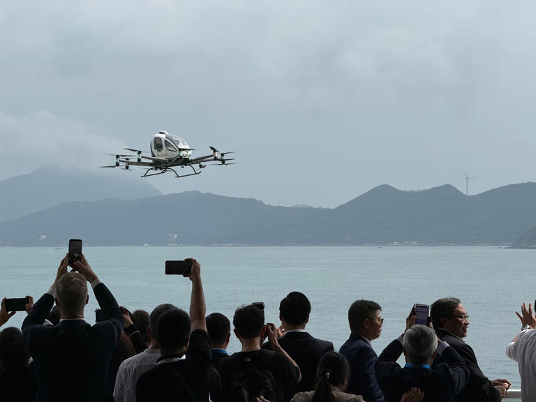 Hong Kong drone taxi tests propel Chinese tech's global ambitions
