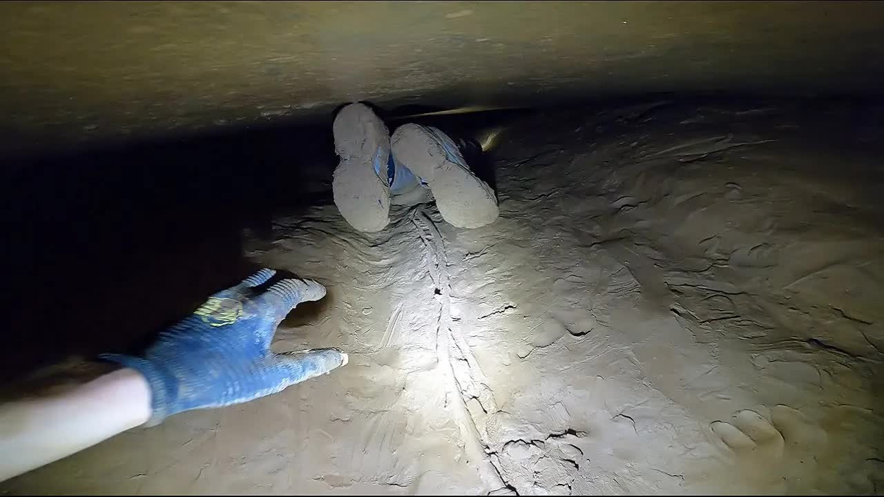 He crawled beyond a 70-foot drop deep inside a cave - then lost his ...
