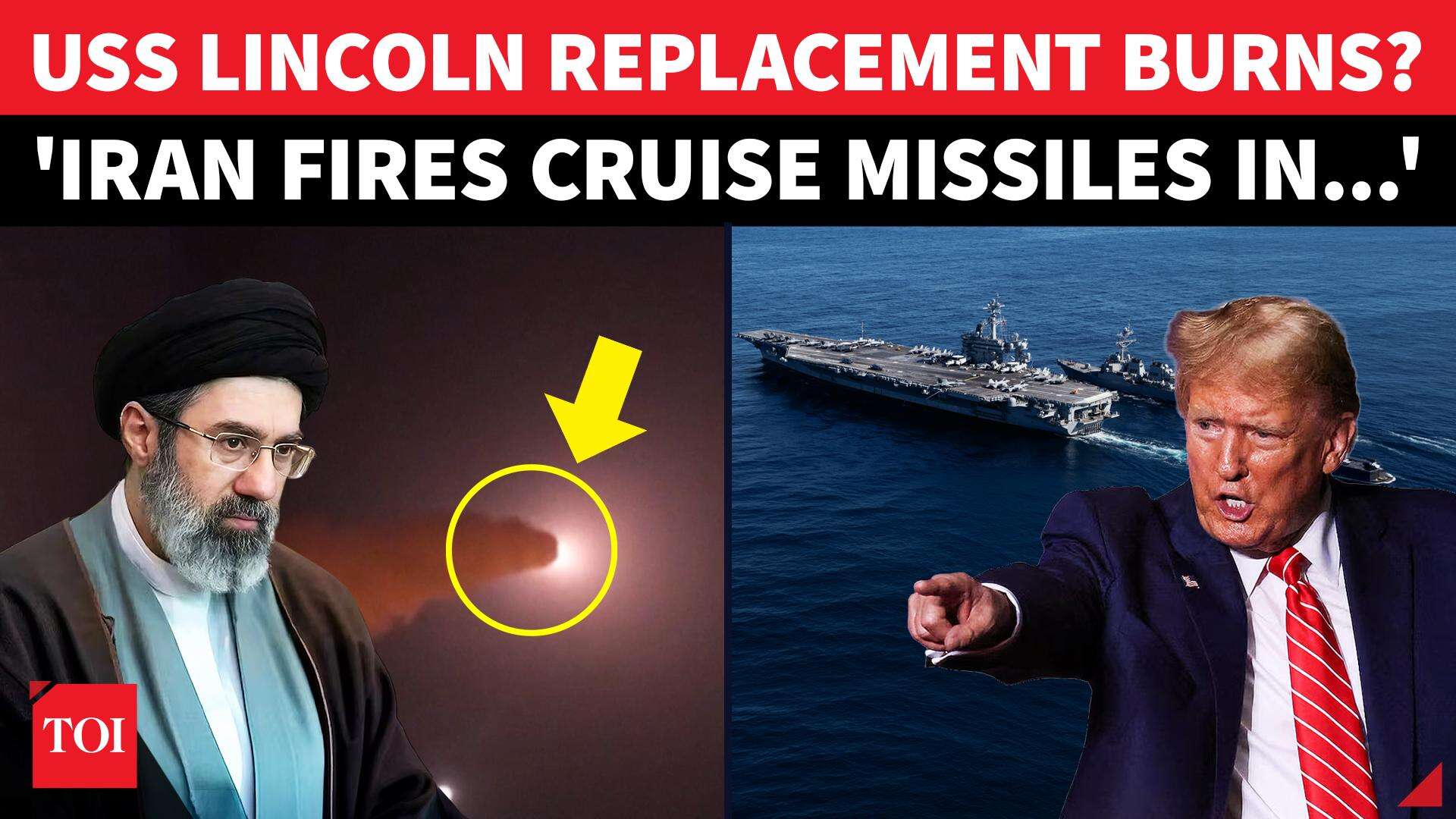 Iran launches cruise missiles at US Navy warships off Oman after Larak ...