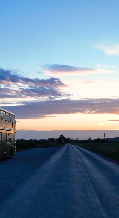 Finding a comfortable place to sleep on a bus