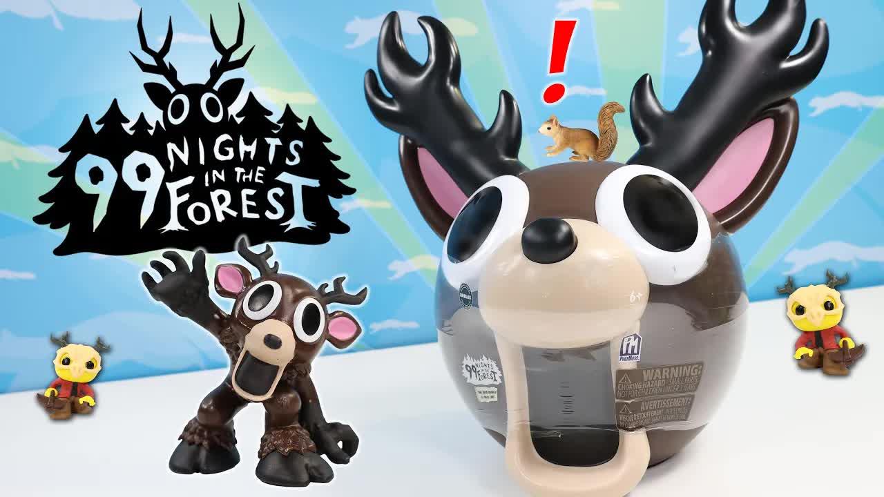 The 99 Nights in the Forest toys are here! (DLC codes reveal)