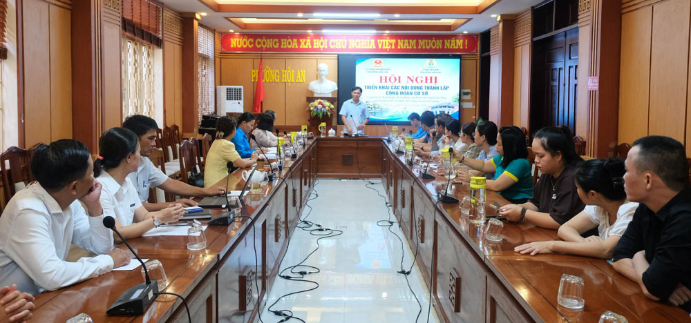 Đảng ủy phường Hội An, Đà Nẵng tạo lực đẩy phát triển Công đoàn