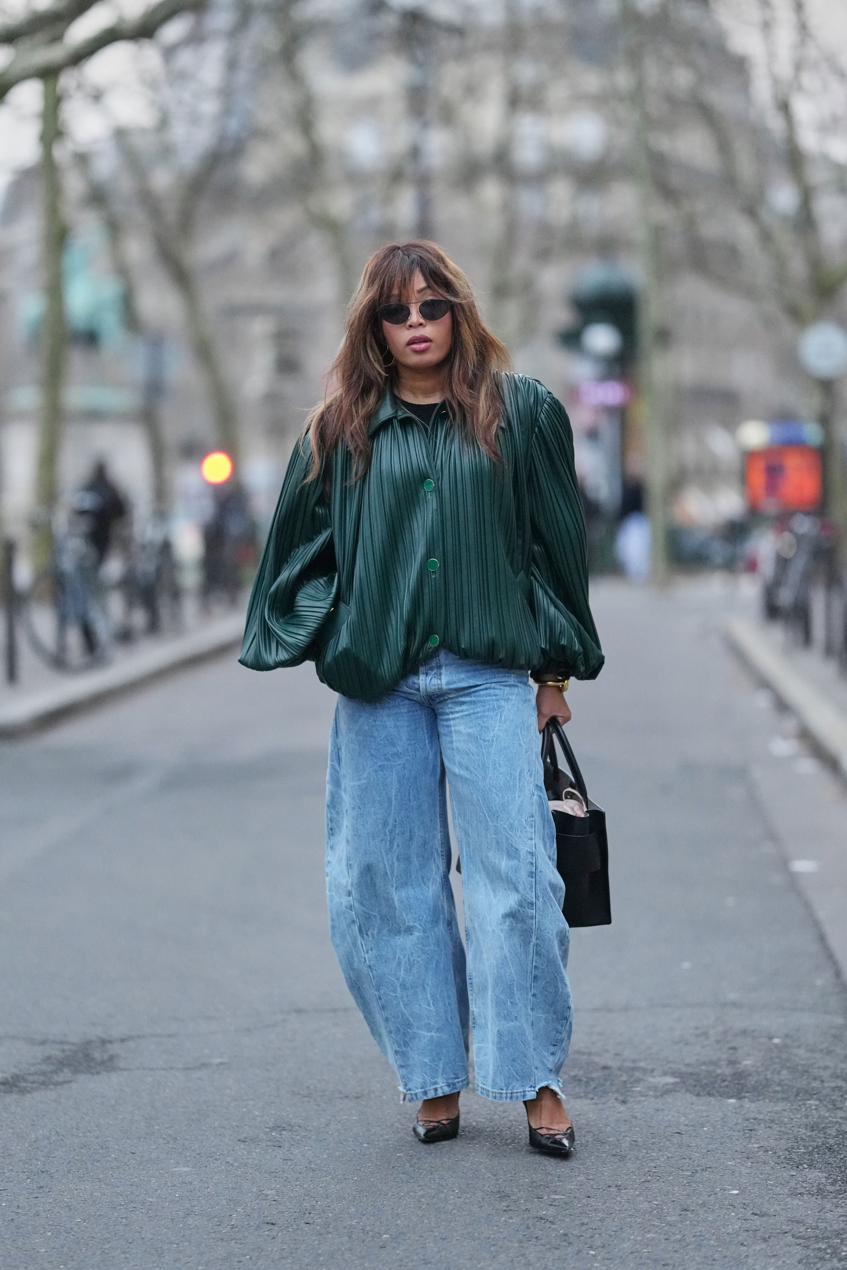 Here's what shoes to wear with wide-leg jeans, according to fashion pros