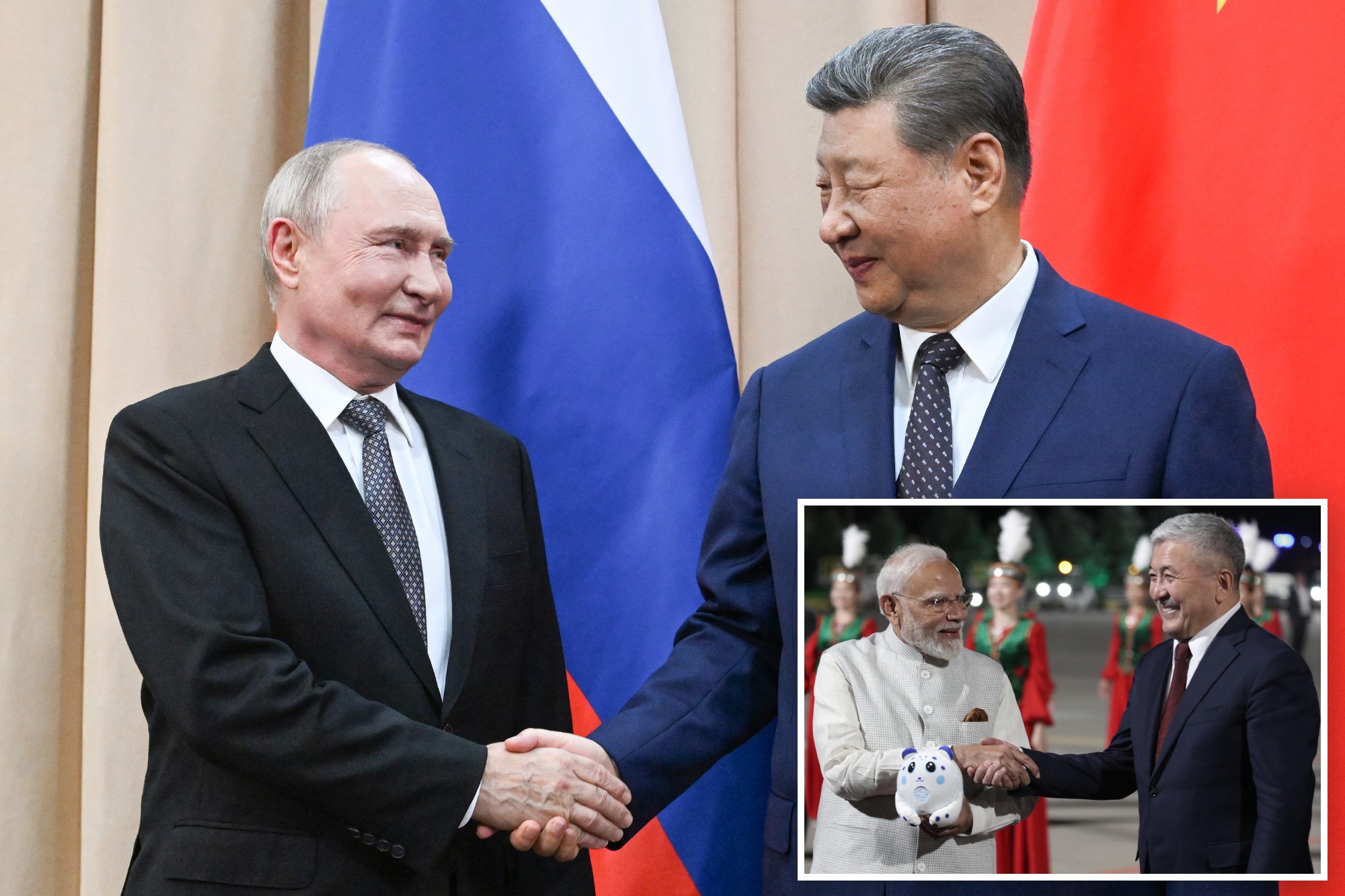 Putin, Modi and Xi Jinping unite for anti-US global influence summit