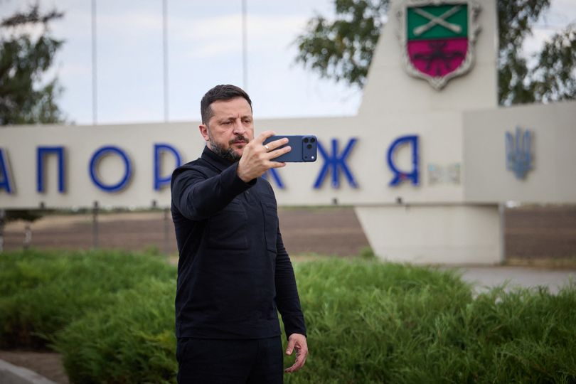 Ukraine's President Volodymyr Zelensky