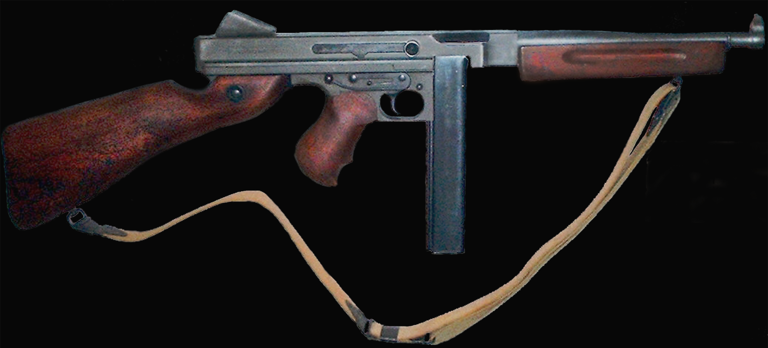 The submachine gun Thompson built just months too late for WWI