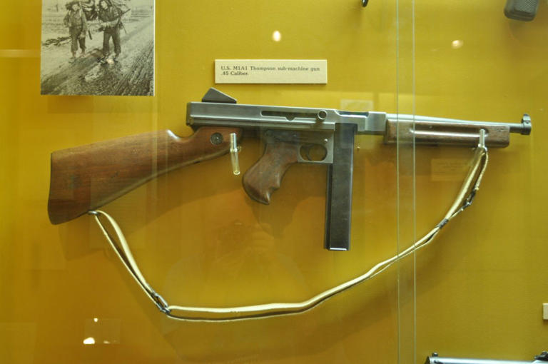 The submachine gun Thompson built just months too late for WWI