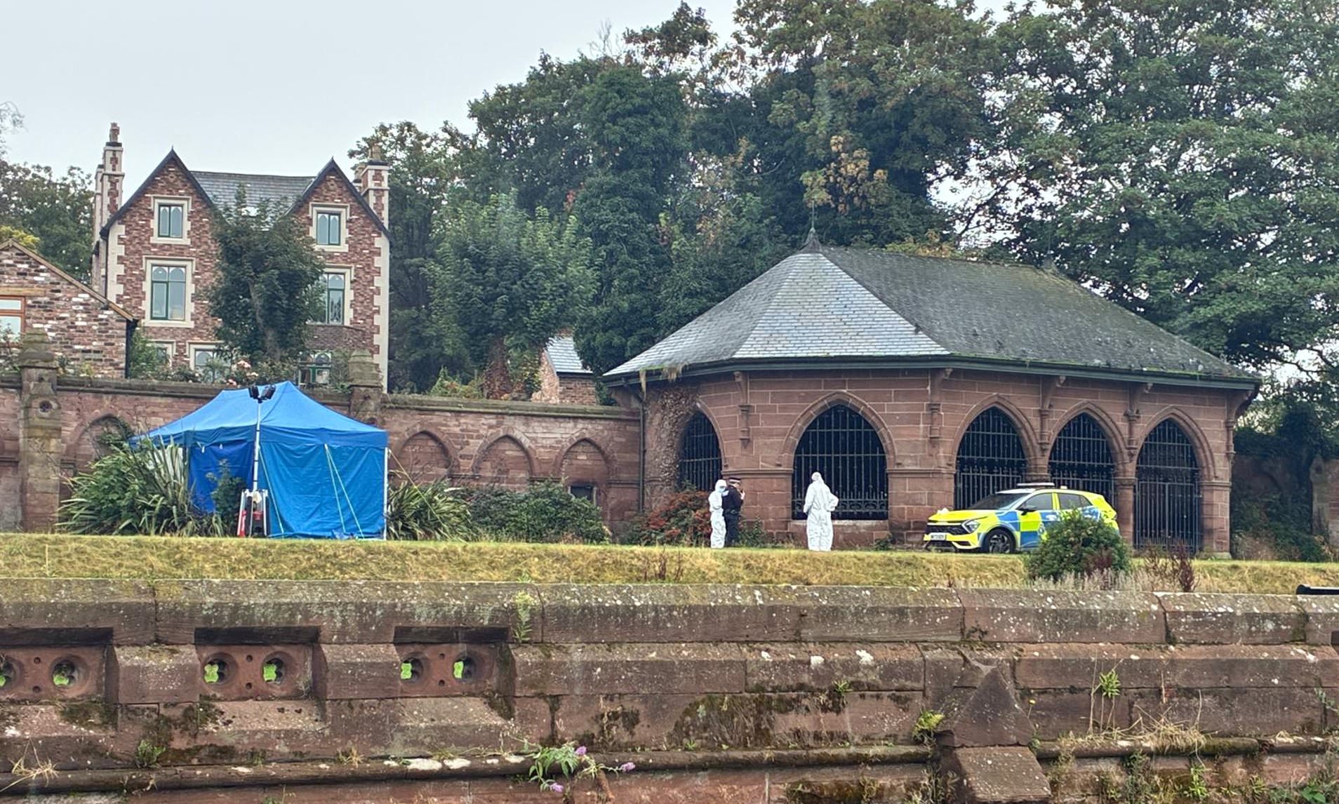Body of 'murdered' woman found in park had been inside black bin bag 'for weeks', police reveal