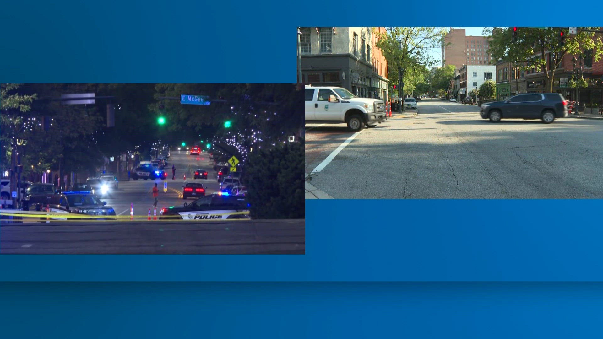 Suspect dead, woman in critical condition in downtown Greensboro shooting