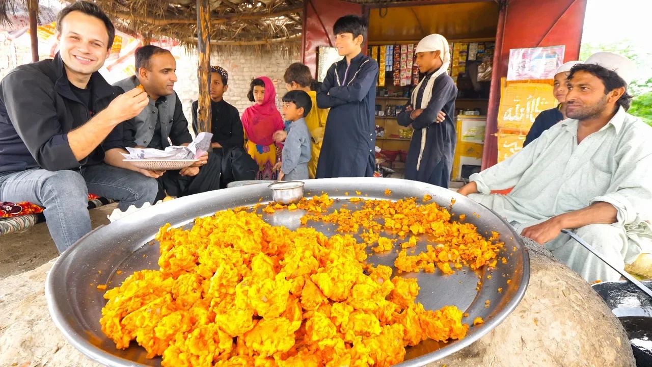 He entered a former war zone near Afghanistan... almost no tourists ...
