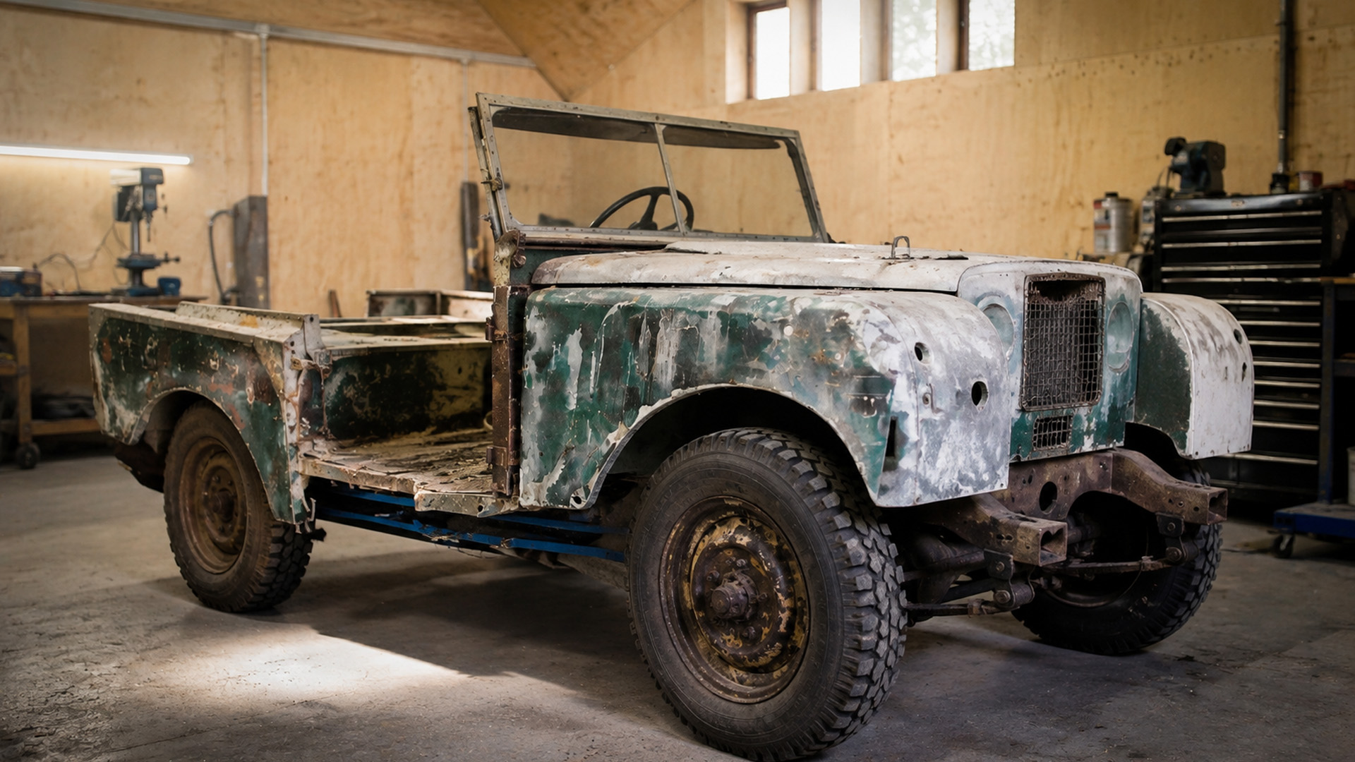 The first Land Rover barn find gets a Gobi Desert test
