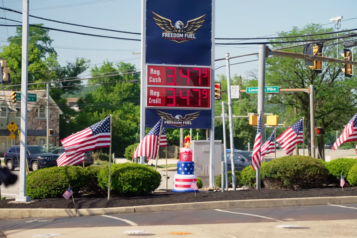 Gas station chain praised by Trump sold 'stolen' fuel: lawsuit