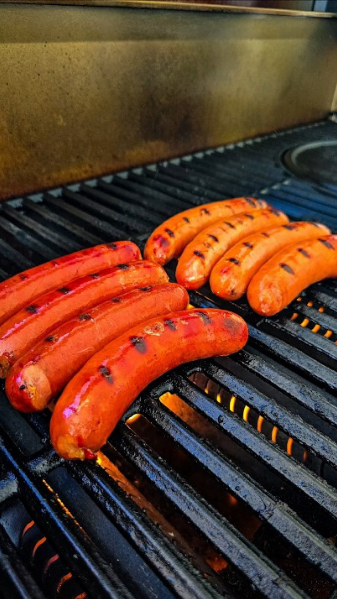 Grilling sausage for a perfectly seared finish