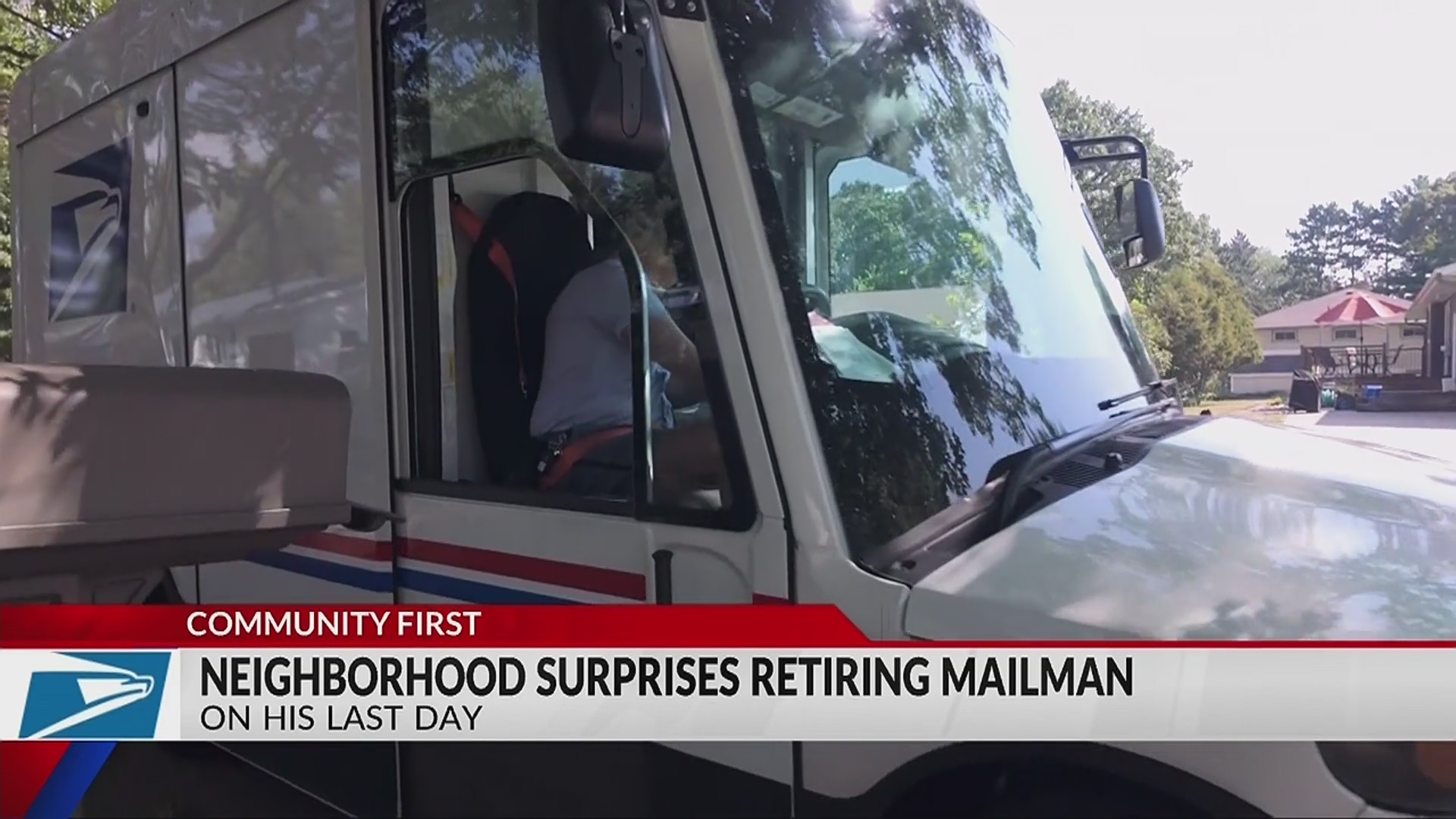 Beloved area mail carrier retires with surprise from neighborhood