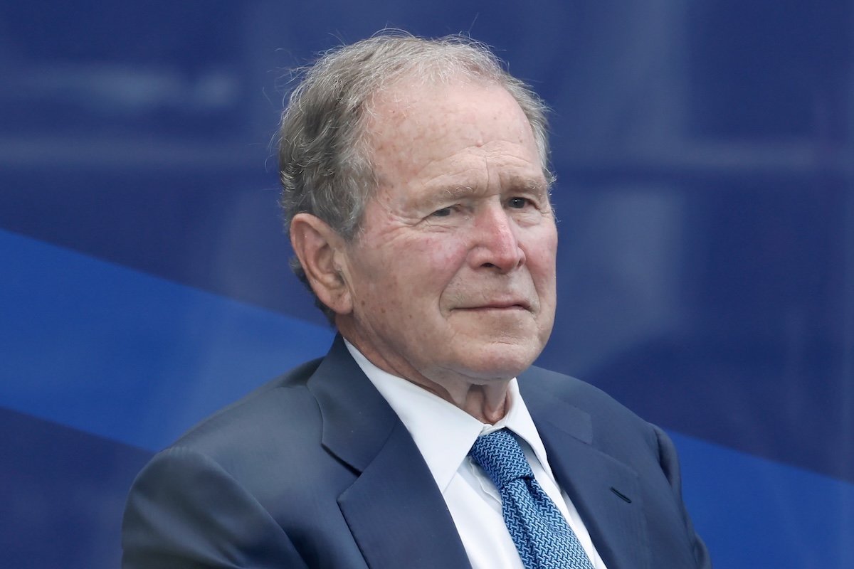 George W Bush made new paintings to mark the 25th anniversary of 9/11