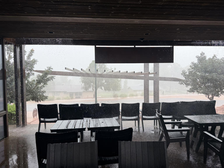 Photos: Rain floods parts of Utah as majority of state under flood watch
