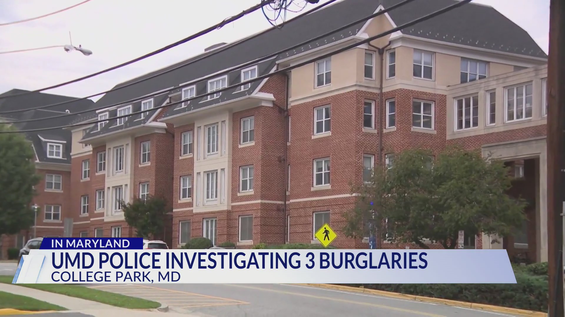 UMD police investigate multiple apartment burglaries