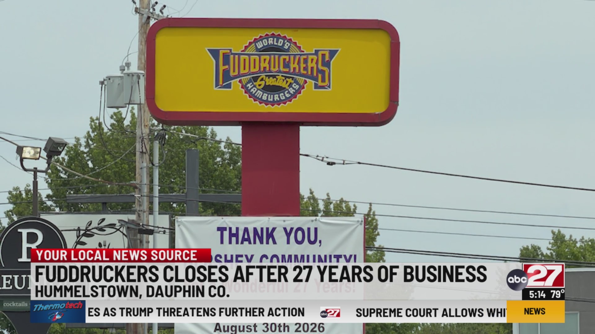 Fuddruckers closes Dauphin County location at 27 years