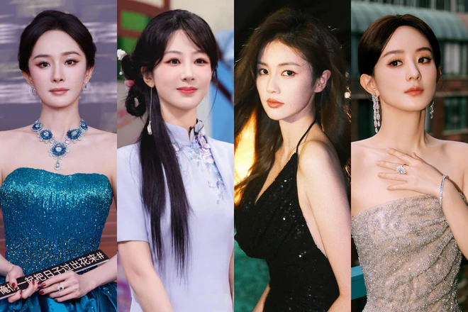 'Tứ đại nữ diễn viên gánh phim' của màn ảnh Hoa ngữ