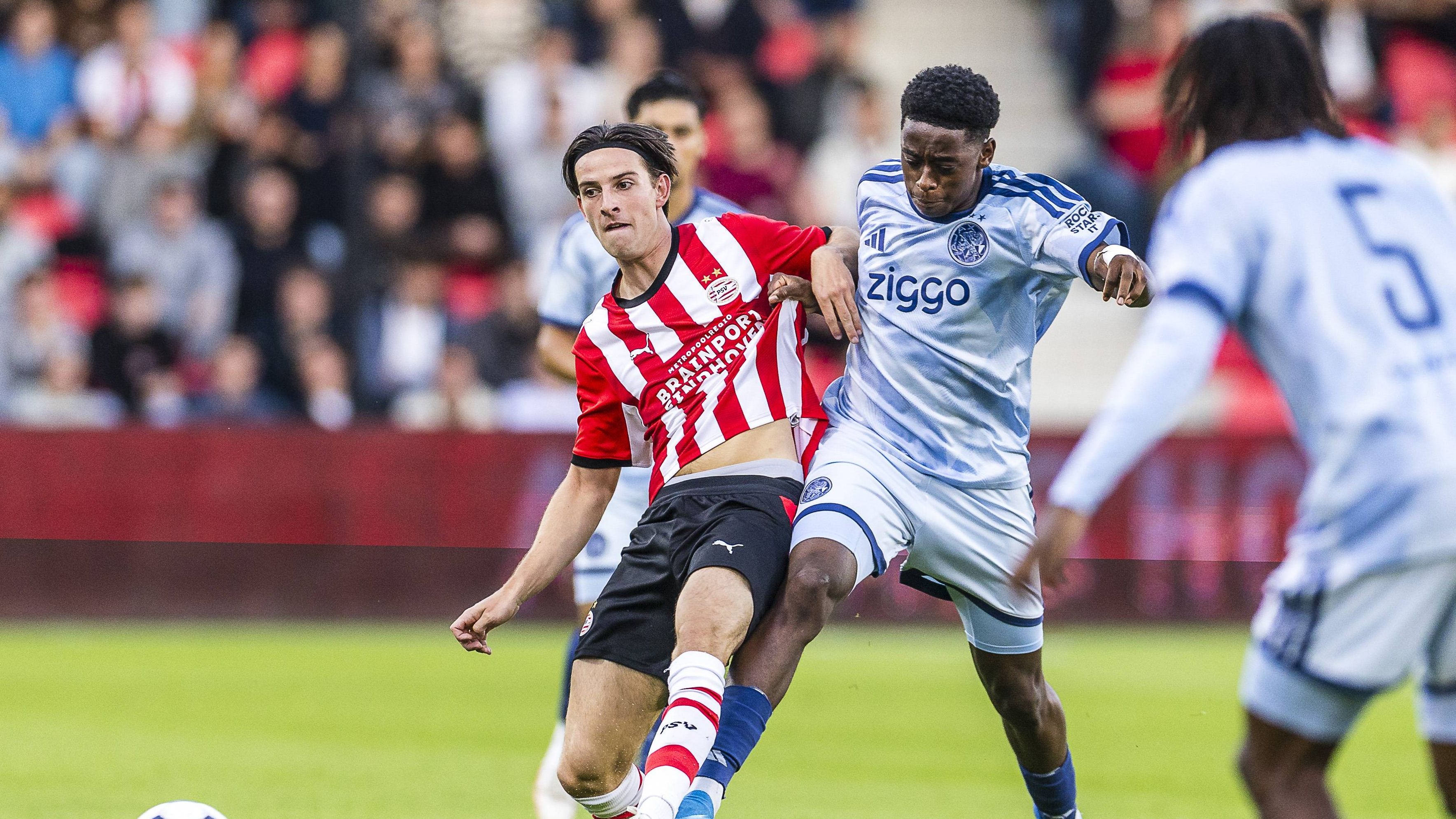 Mini-top clash between Jong PSV and Jong Ajax ends all square; Jong AZ ...