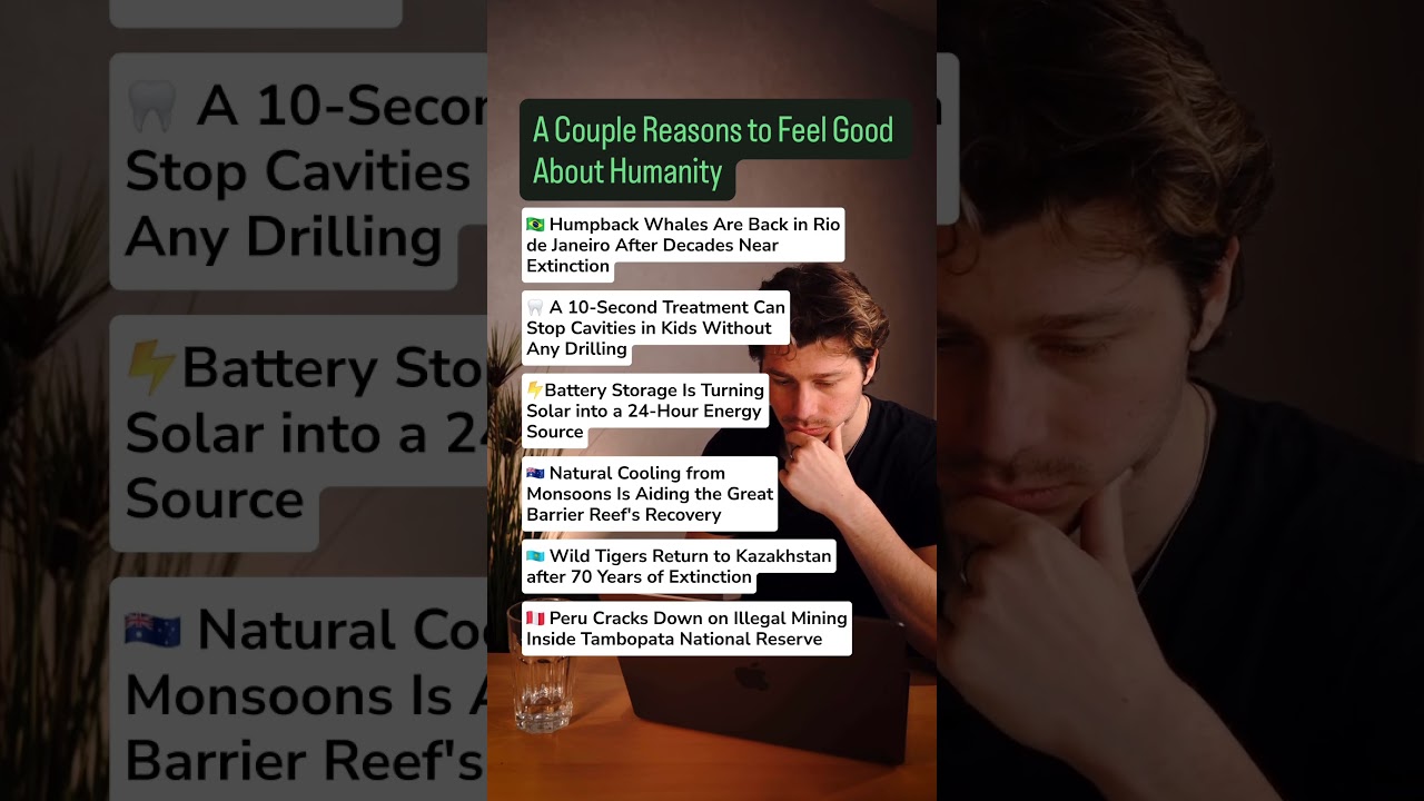 6 good news stories this week