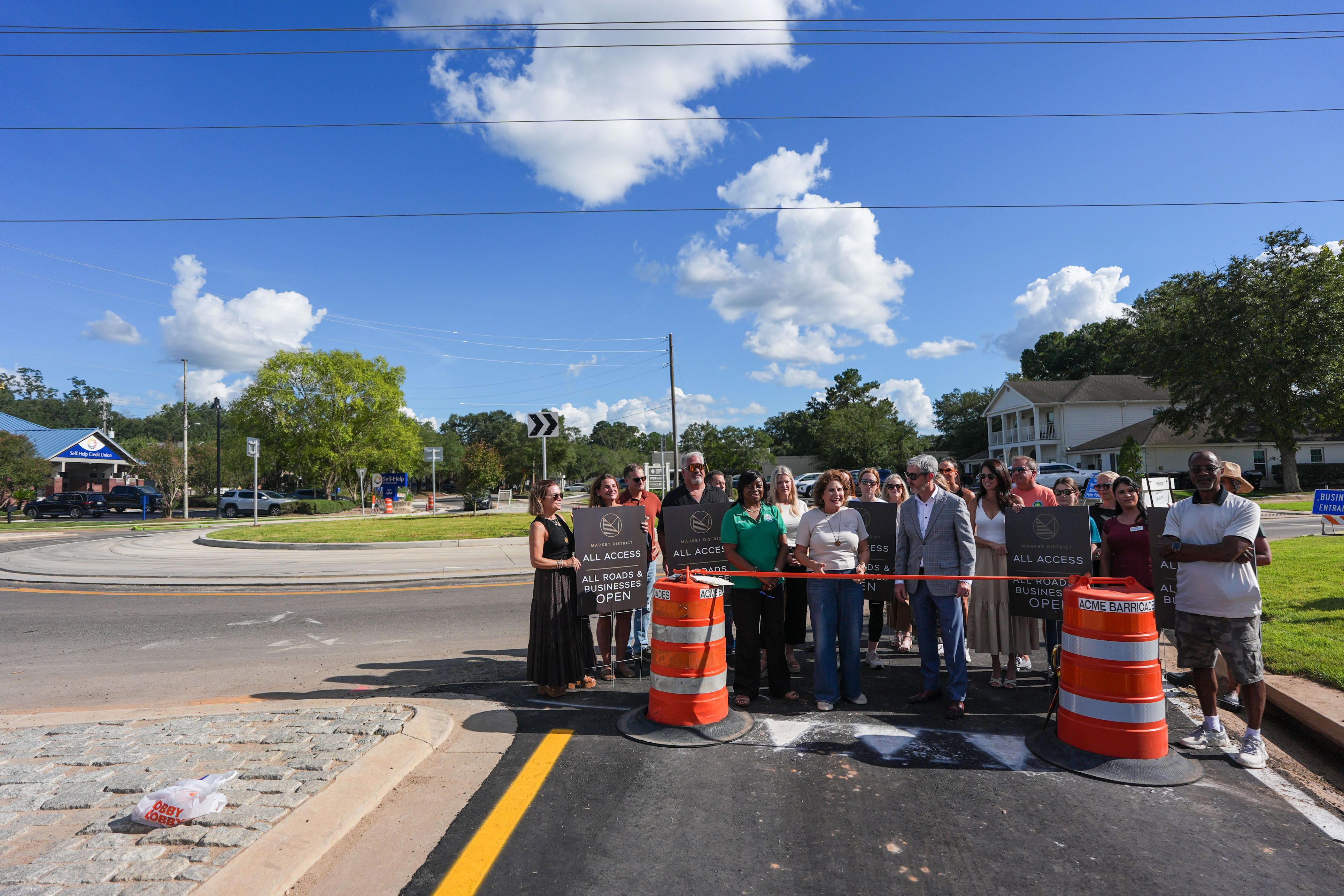 Block party set as Market District roads reopen after year of construction