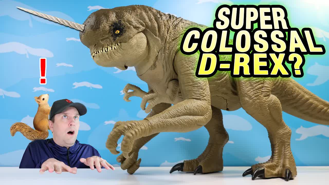 Super Colossal Distortus Rex unboxing! Jurassic World Rebirth toy review