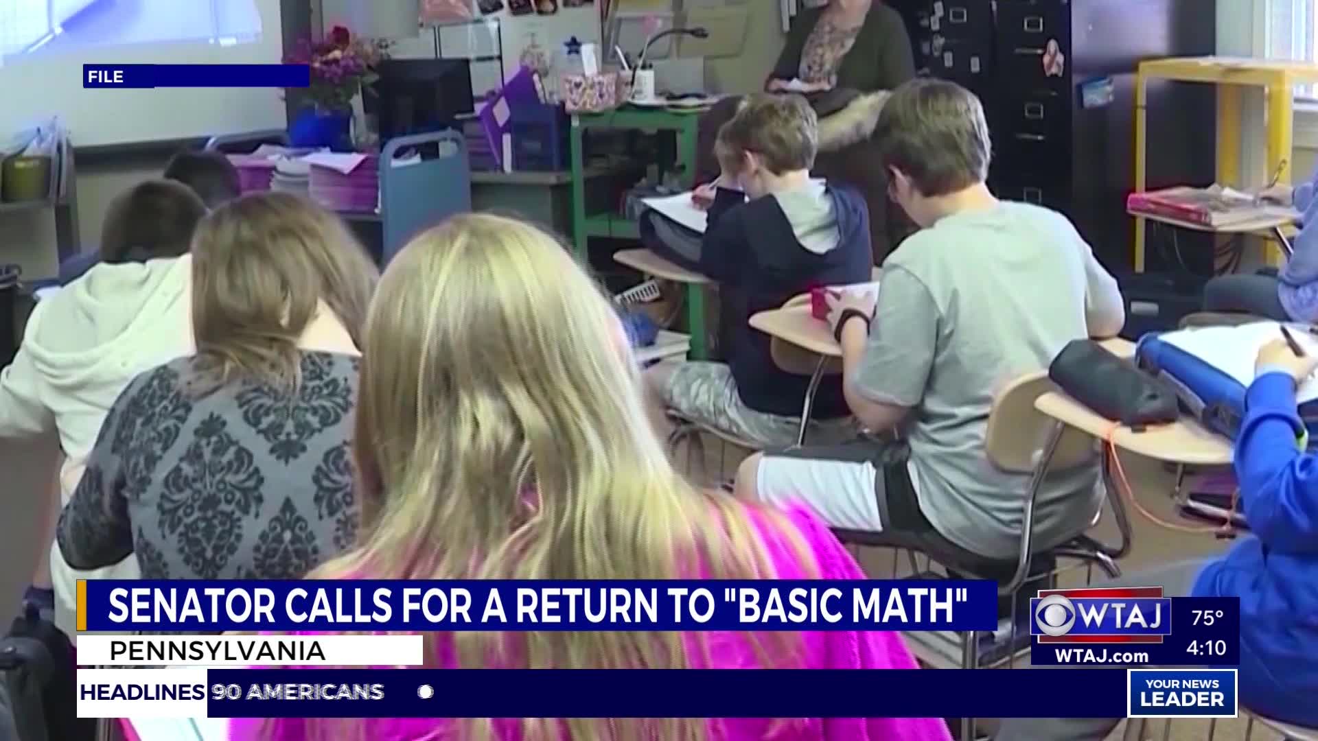 PA lawmaker proposes return to ‘basic math’ in schools