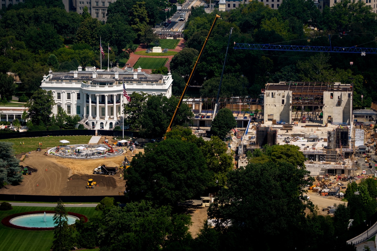 Supreme Court allows Trump to keep building White House ballroom