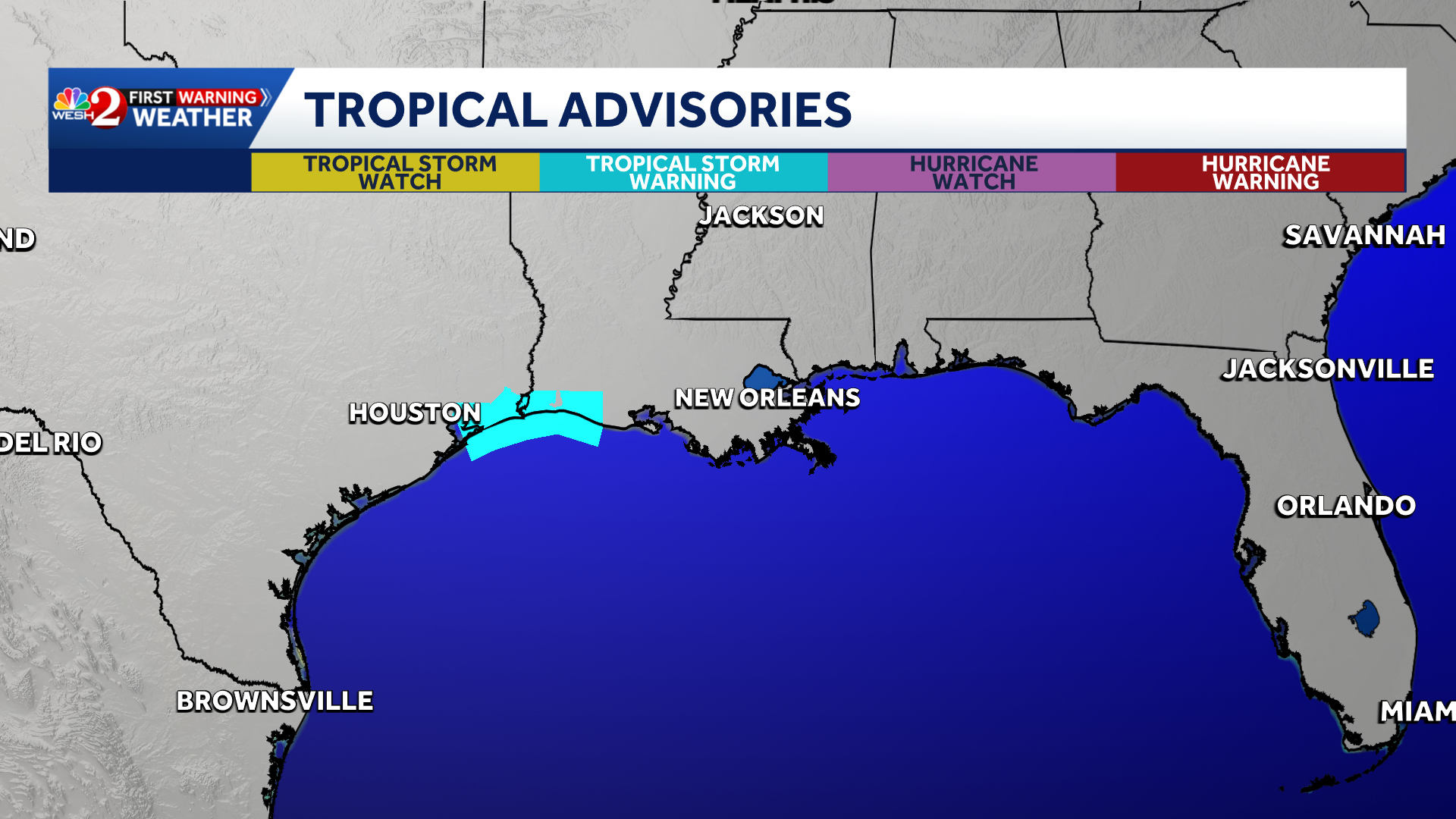 Tropical storm Edouard forms in Gulf, NHC says