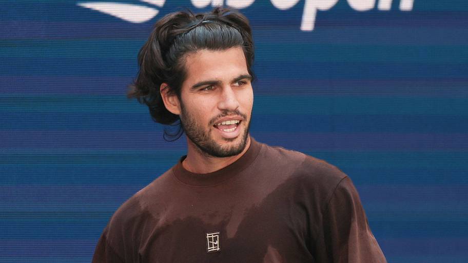 Carlos Alcaraz debuts upcoming Travis Scott x Nike tennis collection