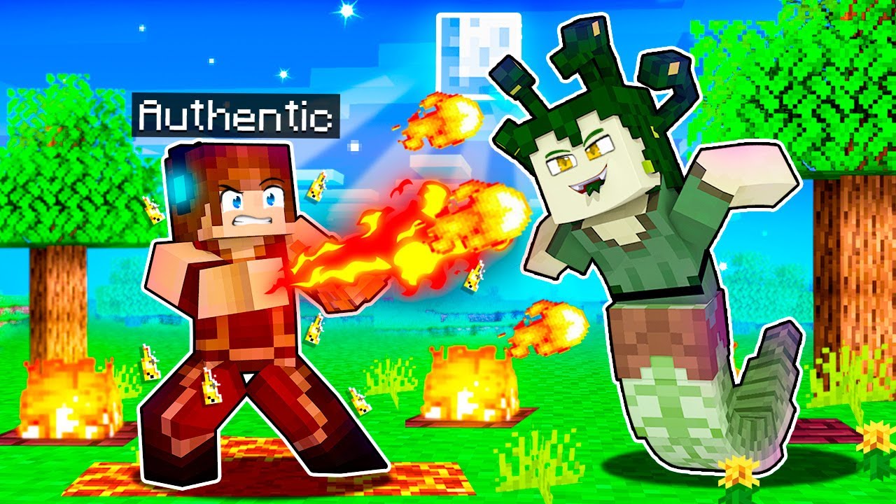 Enfrentamos a Medusa com o poder de fogo! - Minecraft Avatar #14