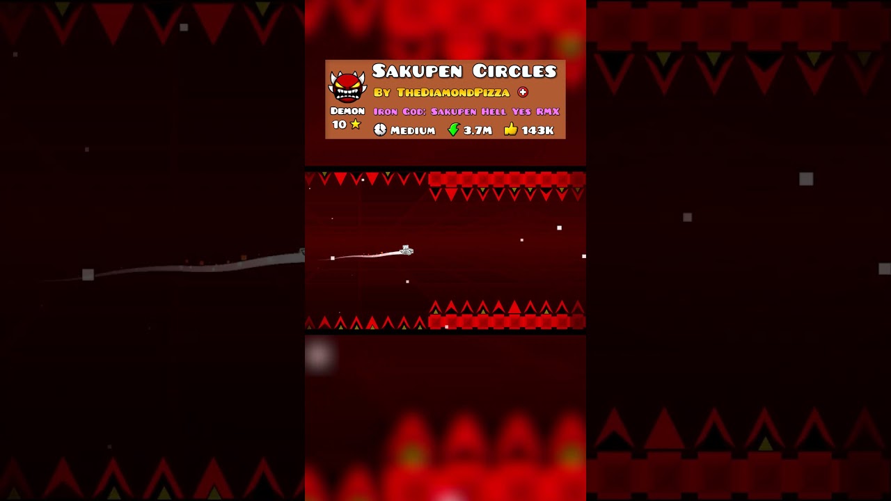 Sakupen End | Geometry Dash 2.2 #geometrydash #gd #2point2 # ...