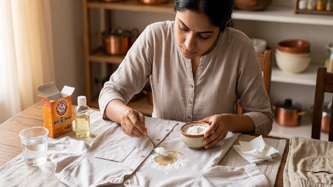 Oil stains on clothes? Try these easy home remedies to remove greasy ...