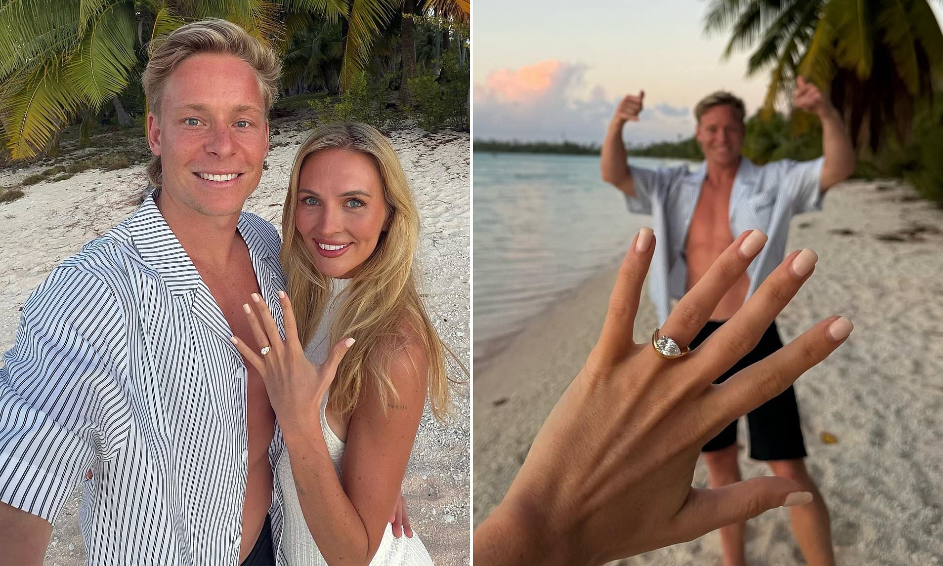 Isaac Heeney's fiancée's social media move raises questions - as Chad Warner and girlfriend step out