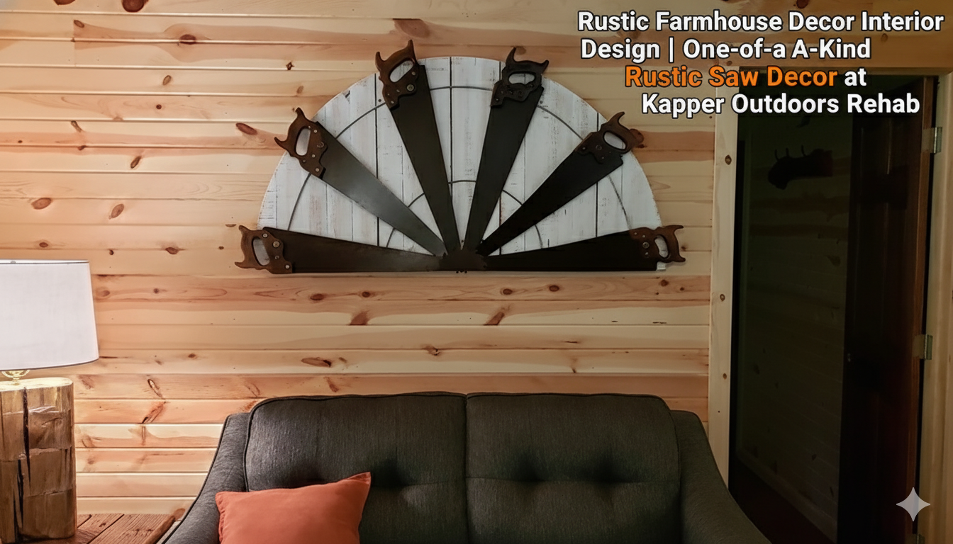 Unique rustic farmhouse saw decor ideas