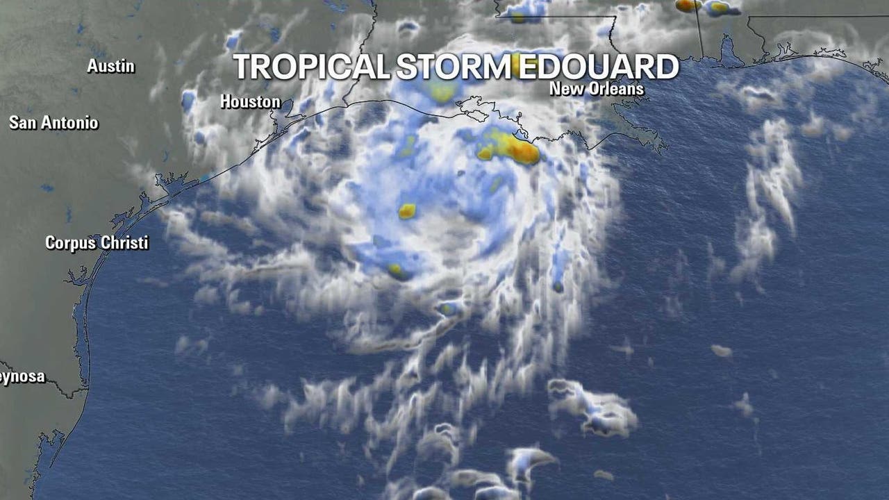 Tropical storm Edouard tracker: Houston impacts, hurricane watch, path
