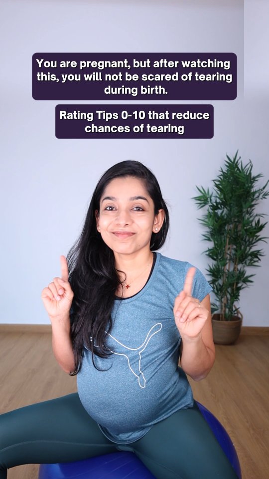 Simple tips to help reduce tearing during birth