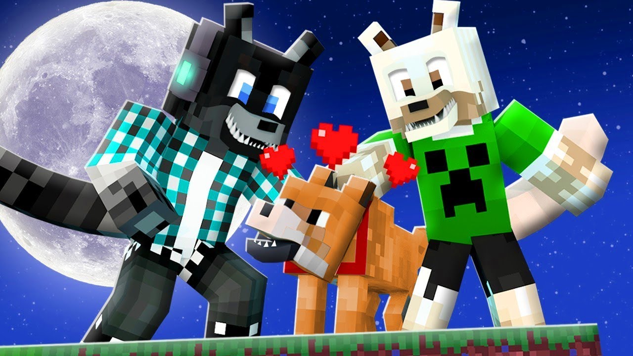 Novo amigo lobo! - Minecraft lobisomem #02