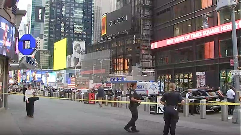 Times Square stabbing: Bank of America vice president named as killed ...