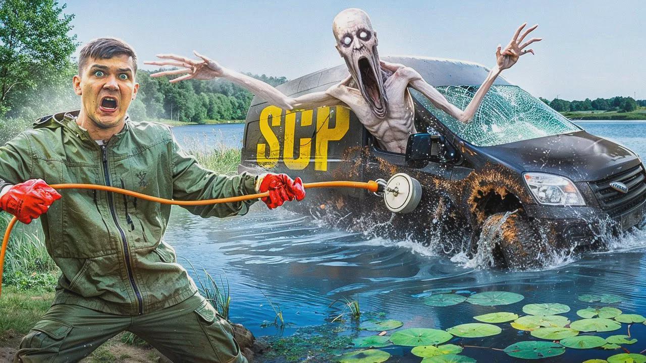 Terrifying SCP-096 finds during magnet fishing! Police involved!
