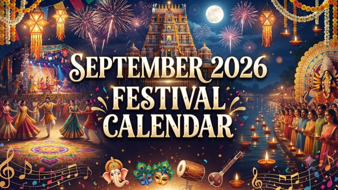 September 2026 festival calendar: Krishna Janmashtami to Pitru Paksha ...