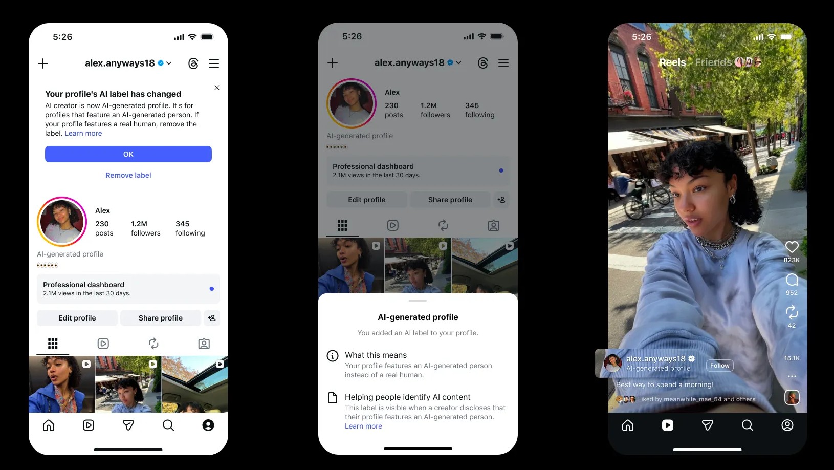 Instagram says it’s pulling the mask off AI influencers
