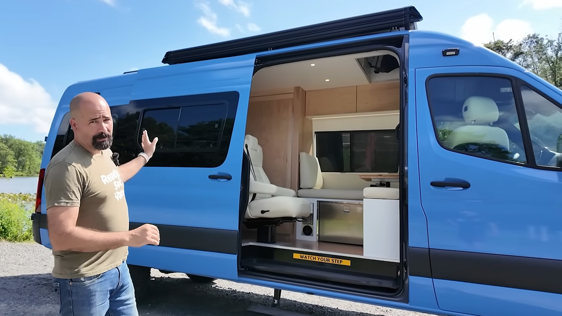 Exploring a high end five star Sprinter van conversion